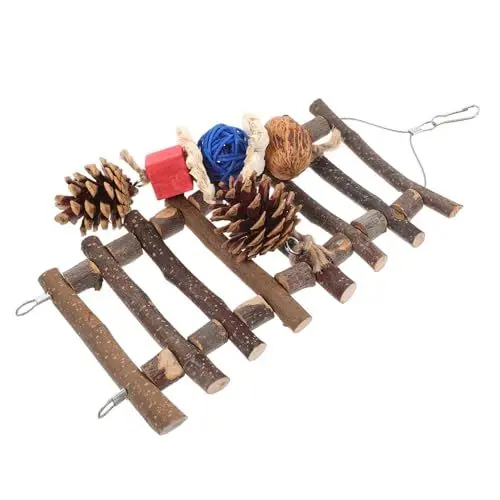 Produktbild: Yardwe Papageienspielzeug Kleines Vogelspielzeug Vogelspielzeug Zum Aufhängen Lustiges Vogelspielzeug Papageienkletterspielzeug Vogelkäfigzubehör Papageienspielzeug Zum Aufhängen