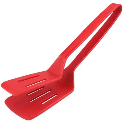 Produktbild: Yardwe Silikon-küchenklammern Grillwerkzeuge Fischzange Silikonspatel Doppelt Schlitzwender Für Lebensmittel BBQ-klemmspatel Küchenzange Silikon Edelstahl Multifunktion Server