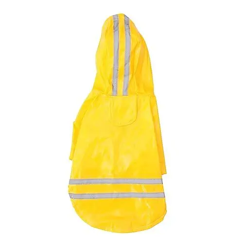 Produktbild: Yardwe Regenmantel für Haustiere Warnschutz Regenjacke Hunde-regencape Kleiner Hund Regenmantel Hunderegenjacken für kleine Hunde wimperntusche Hunde-Regen-Hoodie Hund Regen Slicker Pu