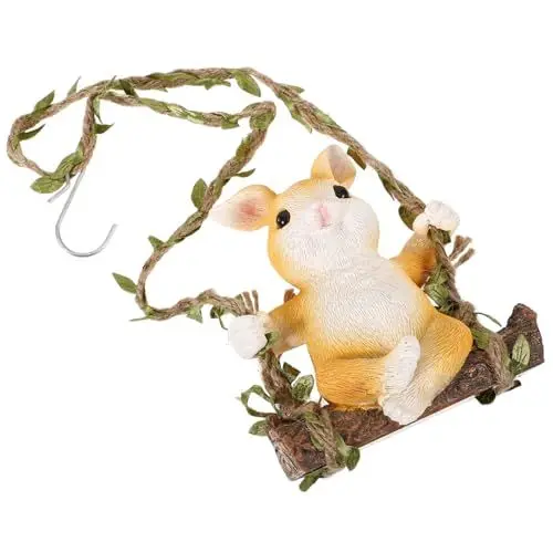 Produktbild: Yardwe Harzstatue Gartendekoration Balkon-Ornament Hofdekor