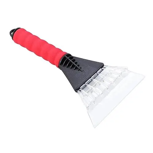 Produktbild: Yardwe Schneeschaufel Windschutzscheibe car Ice Scraper eiskratzer für Auto Auto-Eiskratzer Eiskratzer an der Windschutzscheibe Schneeschaufel für Auto Schneekratzer für Auto Heizung rot