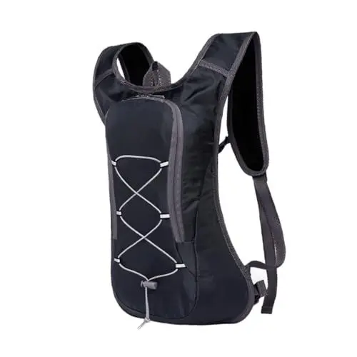Produktbild: Yardwe Vielseitiger Cross Country-lauf-wasserbeutel Fahrrad-rucksack Glatter Reißverschluss Für Männer Und Frauen