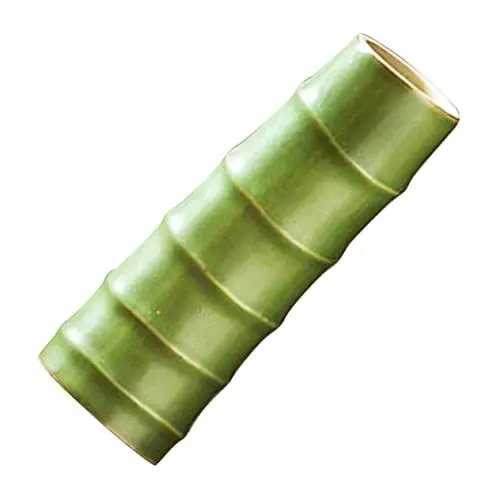 Produktbild: Yardwe Terrarien Bambusvase Aus Keramik Getrocknet Nordisch Keramikvase Kunst Bleistiftflasche Für Zu Hause Ikebana-vasen Rustikale Vase Terrarienbecken Glasvase Pflanze Büro Bambusrohr