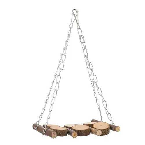 Produktbild: Yardwe Vogelschaukel-papagei-spielzeugständer Aus Dickem Material Für Die Körperliche Aktivität Von Nymphensittichen Und Sittichen