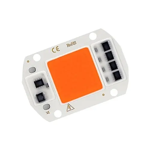 Produktbild: Yardwe Vollspektrum-pflanzenlicht Gewächshauslampe Lampe Wachsen Indoor-wachstumslichter Hydroponische Lampe Pflanzen Wachsen Lichter 50w Pflanzenlicht Wachsende Lampe Fahrer Lampen