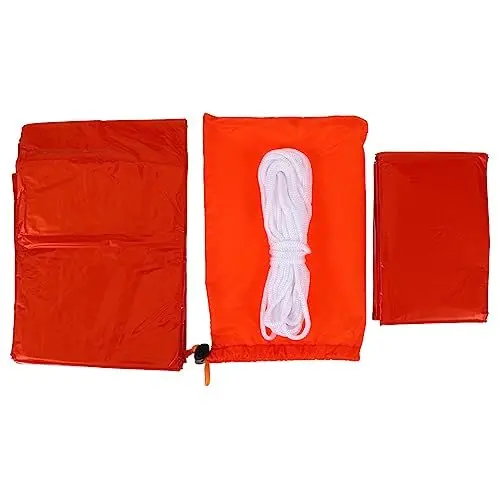 Produktbild: Yardwe Campinggeschirr-Set Wärmeschutz Notunterkunft Dreieckiges Außenzelt Tragbarer Schlafsack Für Outdoor-aktivitäten