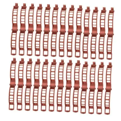Produktbild: YARNOW 100St Pflanzenclip blumenklammern gartenzubehör pflanzenpflege Pflanzenstab pflanzenzubehör Anlage Gitterclips Pfropfclips Gartenbedarf Blumenrankenclips Stützclips Gartenklemme pp