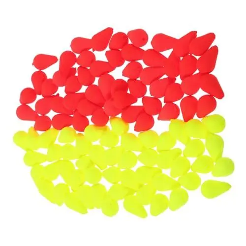 Produktbild: YARNOW 100 Stück Angelschwimmer Angelausrüstung Schwimmer Pompano Rigs Schwimmer Angelrute Schwimmer Angel Rig Schwimmer Angelgerät Schwimmer Angelkurs Schwimmer Angelset Epp