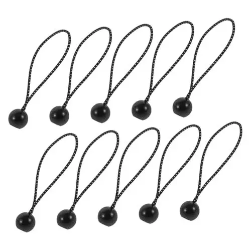 Produktbild: YARNOW 10St Elastisches Seil Camping zubehör Gummiband Campingzubehör gummiseil mehrzweckseil Zelt Baldachin-Zugseilschnur praktisches Kabel Mehrzweckkabel Nagelschnüre Latex-Seide