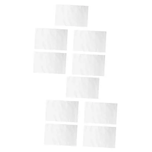 Produktbild: YARNOW 10 STK Leere Gartenfahne Weiße Gartenfahne Leere Schilder Für Das Handwerk Outdoor-gartenfahne Weihnachtsgartenfahne DIY-Flagge Unfertige Gartenfahne Draussen Banner Kind Polyester