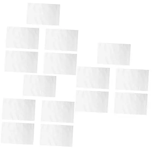 Produktbild: YARNOW 15 STK Leere Gartenfahne DIY Gartenflagge Zum Aufhängen Doppelseitige Gartenflagge DIY-Flagge Flaggengirlande Im Freien Weihnachtsgartenfahne Polyester Draussen Banner Kind Weiß