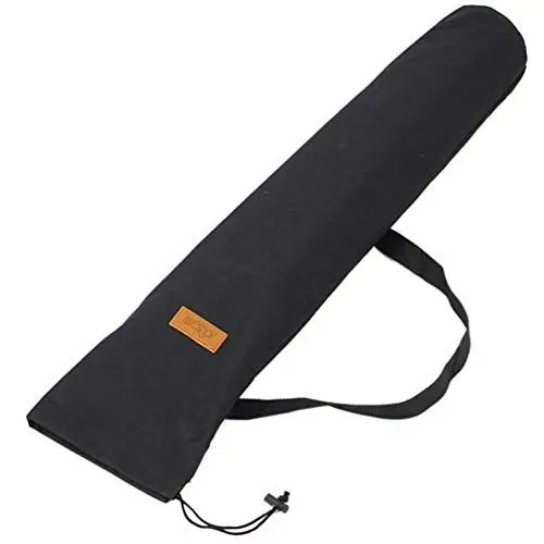 Produktbild: YARNOW 1Pc Markisenstange Aufbewahrungstasche Zeltstangen Halter Bar Angelrute Container Tasche Trekking Angelrute Aufbewahrungstasche für Spazierstock Trekking Wanderstöcke Schwarze