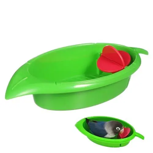 Produktbild: YARNOW Papageien-duschzubehör Vogelbad Conure-papagei-vogelbad Für Haustier-badezubehör Große Kapazität Für Mehrere Vögel