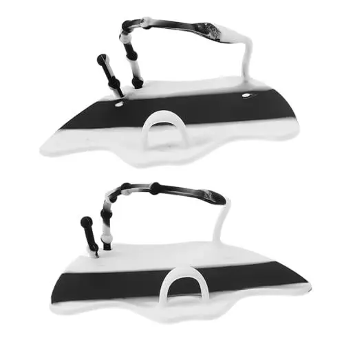 Produktbild: YARNOW 1 Paar Schwimmflossen Paddelflossen für das Wassertraining Handabdeckung zum Üben des Schwimmens Flossenhandschuhe Verstellbare Schwimmhandschuhe Handpaddel zum Schwimmen Kieselgel