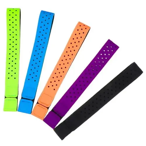 Produktbild: YARNOW 1 Satz Lauf Herzfrequenzmesser Armband Herzfrequenzmesser Band Herzfrequenzgurt Herzfrequenz Brustgurt Herzfrequenzmesser Brustgurt Verstellbares Armband 5 Stück