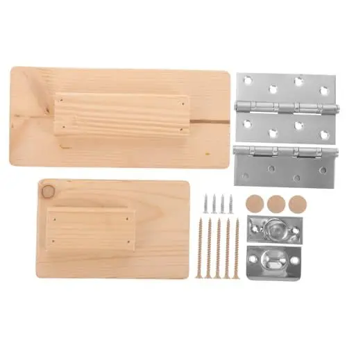 Produktbild: YARNOW 1 Satz Sauna-Türgriff Saunaraum Tür-Ersatzgriff Saunazubehör Saunatürgriff Holztürgriff Zubehör für Saunatüren Türgriffe aus Holz Türgriff aus Holz Ersatz behandeln hölzern Yellow