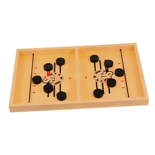 Produktbild: YARNOW 1 Schachtel Schnelles Schachspiel aus Holz Interaktives Tischspiel für Familie für Partys Fördert Wettbewerbsgeist und Soziale Fähigkeiten Erhältlich