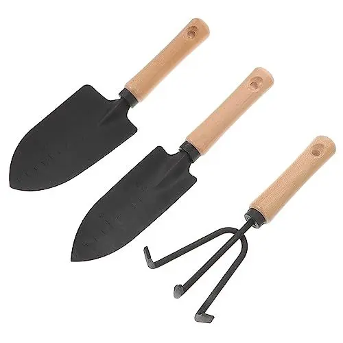 Produktbild: YARNOW 1 Set Gartengeräte Blumenset Schaufelset Outdoor-Werkzeuge Kleiner Handrechen Für Die Gartenarbeit Gartengeräte Im Freien Gartenrechen Praktische Gartenschaufel