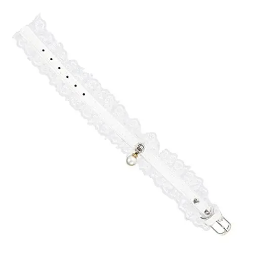 Produktbild: YARNOW Entzückendes Haustierhalsband Spitzenhalsband Feine Verarbeitung Für Katzen Hunde Party Hochzeit Zubehör
