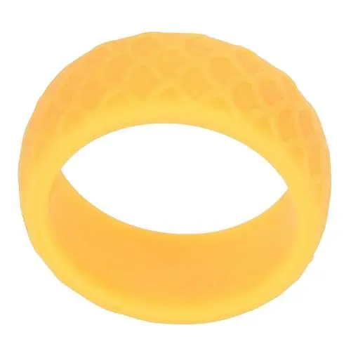 Produktbild: YARNOW 1stk Silikon-gelenkring Schwimmringe Goldene Ringe Herrenringe Ringe Für Männer Fingerring Aus Silikon Sportlicher Fingerring Outdoor-sportring Verbinder Mann Fischschuppenmuster