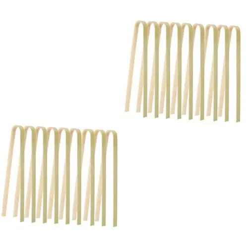 Produktbild: YARNOW 2 Sets Gartenzubehör Kaktuszange Beweglicher Clip Zum Umpflanzen Von Sukkulenten-pflanzzubehör 10 Stück * 2