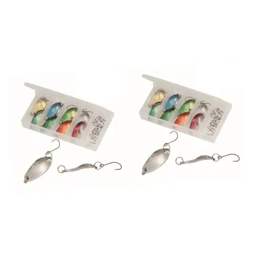 Produktbild: YARNOW 2St Bass lockt fischen pedelec fischerzubehör zubehör anglerzubehör Fishing Tackle Fishing Accessories künstliche Köder Löffelköder