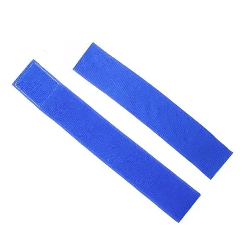 Produktbild: YARNOW Strap 2st Selbstklebender Knöchelriemen Trete Griffe Handgelenkgewichte Für Frauen Band Fersenschutz Arm Yoga-zubehör rutschfest Yoga-ausrüstung Fitness-trainingsbänder Polyester Blue Fußband