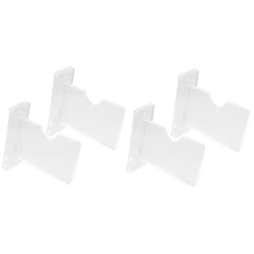 Produktbild: YARNOW 2 Paar Angelruten-ausstellungsständer Ausstellungsstand Angelrutenständer Angelruten-präsentationsständer Angelruten-organizer Gestelle Für Angelruten Angelrutenhalter Acryl
