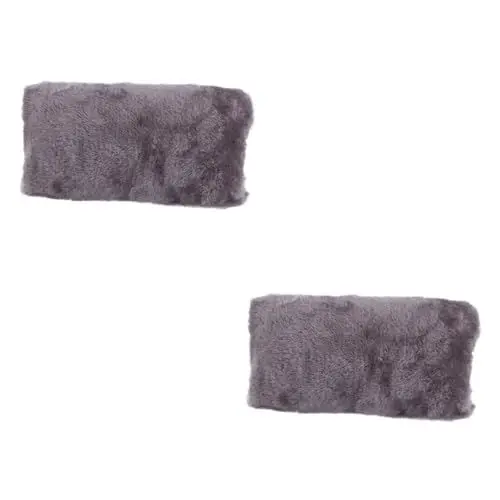 Produktbild: YARNOW 2 STK Handwärmer Wärmflasche Aus Gummi Wärme Wärmebeutel Plüsch-wärmbeutelabdeckung Tragbare Wasserflasche Elastischer Schlauch Tragbare Wärmflasche Kalt Flanell Heizung Einstecken
