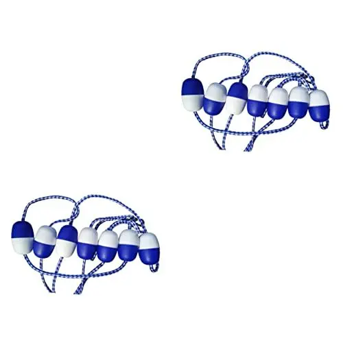 Produktbild: YARNOW 2 STK Schwimmleine Am Strand Sicherheitszaun Sicherheitsseilbecken Pool Sicheres Seil Trennseil Für Schwimmbecken Sicherheits-schwimmseil Pool-Seil Pool-boje Schwimmbad Zubehör