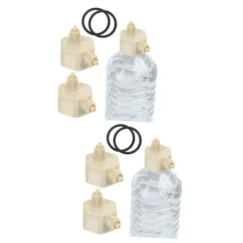 Produktbild: YARNOW 2 Sätze Co2 Flaschenverschluss Funktion Wasserflaschen Diffusor Verschluss Kit Deckel Aquarium Zubehör Haken Pumpenmedien Reaktor Kühler Tauch Fischtank 2 Stücke * 2