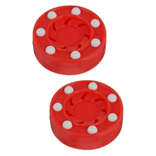 Produktbild: YARNOW 2 STK Tintenroller Eishockey Sport-Inline-Street-Hockey-Puck Hockeyfliesen Spielzeuge Kinderspielzeug Trainingspuck Rollhockeyspiel Puck schwer Zubehör Scrollrad Fitness pp