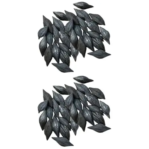 Produktbild: YARNOW 2 Stück 1 Feuerholzkohle erhitzen zeichenkohle kohlenanzùnder tragbare Grillkohle Kohlescheiben zum Räuchern Outdoor-Kocher Holzkohle Multifunktionskohle Olivenholzkohle Black