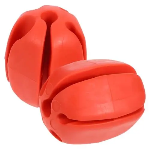 Produktbild: YARNOW 2 Stück Angelruten Organizer Angelrutenklemme Stangenaufbewahrung Bälle Angelrutenhalter Angelzubehör Praktischer Rutenhalter Tragbare Angelruten Kugel Angelrute Organizer