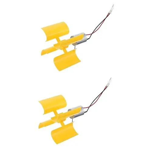 Produktbild: YARNOW 2-teiliges Kit Kleiner Motor Turbinengenerator Dc-vertikalmotor Kit Windturbinen Für Lehrmittel