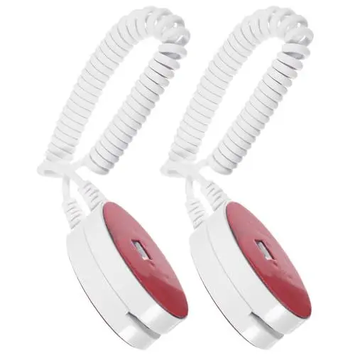 Produktbild: YARNOW 2stücke Fernbedienungsleine Rückziehbares Kabel Für Tv Fernbedienungshalter Anti-Verlust Seil Für Fernseher DVD-Player Und Spielkonsolen Sicherheitskabel Für Fernbedienungen