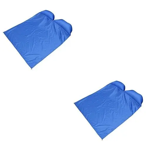Produktbild: 2st Aufblasbare Isomatte Reise-Picknick-Matte Matratzenauflage Für Unterwegs Picknickmatte Im Freien Isomatte Für Rucksacktouren Camping-schlafmatte Reisen Luftkissen Wasserdicht