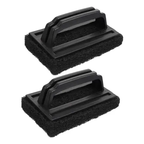Produktbild: YARNOW 2-teiliges Grill-reinigungsbürsten-set Grillrostbürste Grillutensilien Ohne Griff