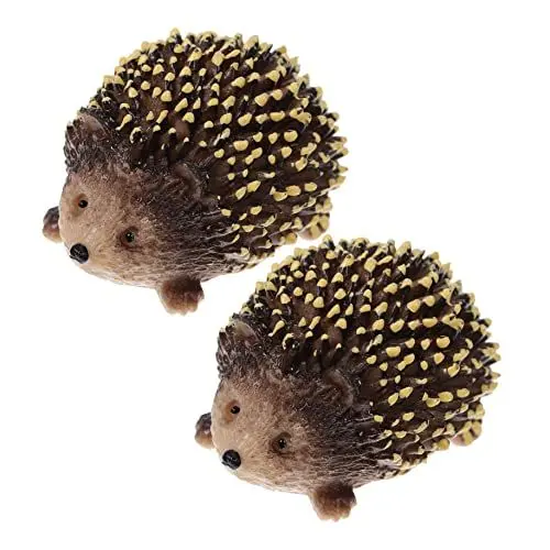 Produktbild: YARNOW Miniatur Garten Igel Figuren Dekorative Ornamente Für Pflanzenkübel Und Gartenbeete Kleine Igel Deko Für Den Außenbereich