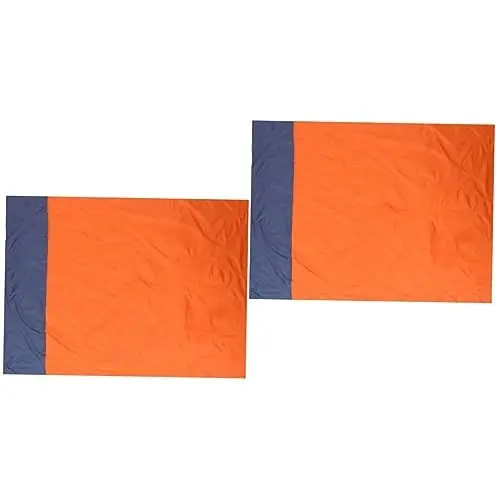 Produktbild: YARNOW 2st Picknickmatte Strandmatten Trocknen Picknickkissen Sandfreie Decke Picknickdecken Aus Rasen Große Sanddichte Kompakte Lagerplatz Multifunktion Campingmatte Kind Oxford-Stoff
