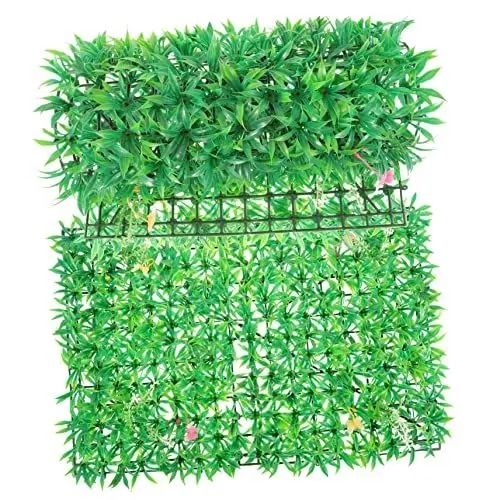 Produktbild: YARNOW 2st Sichtschutzzaun Sichtschutzwand Im Grünen Grünzaunplatten Künstliche Formgehölze Topiary-wandpaneele Nadelbäume Für Den Garten Grüne Wand Innenzaun Der Zaun Plastik Hintergrund