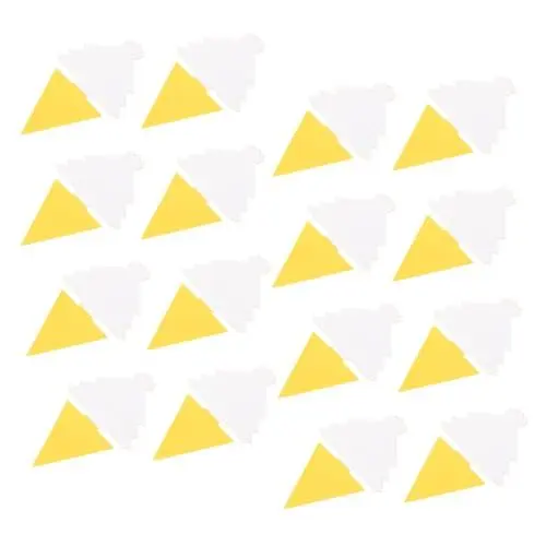 Produktbild: YARNOW 30 Stück klebrige Mückenfalle Bug Catcher Insect Catcher Insektenfänger gewächshäuschen Klebefalle für Insekten speziell geformte Klebetafel Starke Klebeplatte Plastik Yellow