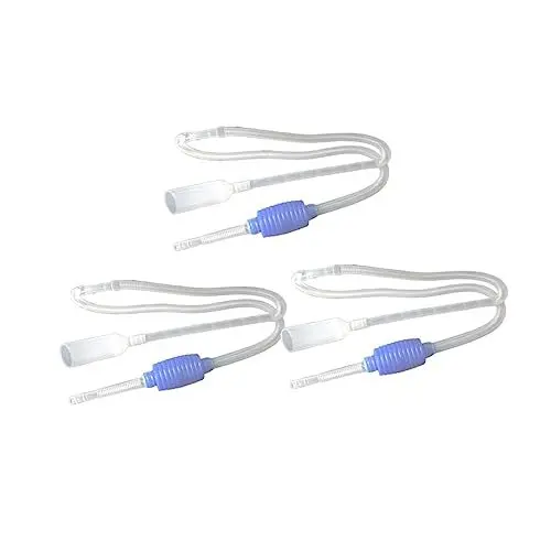 Produktbild: YARNOW 3St Aquarium Werkzeug strohhalme saugschlauch Aquarium Saugrohr Aquarium Reinigung faßpumpe waermepumpe abtropftuch Aquarium ansaugrohr strohe Pumps Fisch Sieb Wasser Reiniger Blue