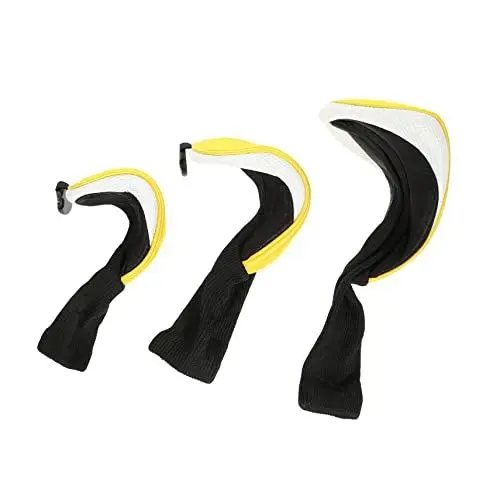 Produktbild: YARNOW 3St Golf-Putter-Abdeckung Kopfmanschette für Golfschläger Putterabdeckung für Golfschläger Golf Headcover Golfschlägerhaube schützende Golfschlägerhülle Angebot für Outdoor-Golf