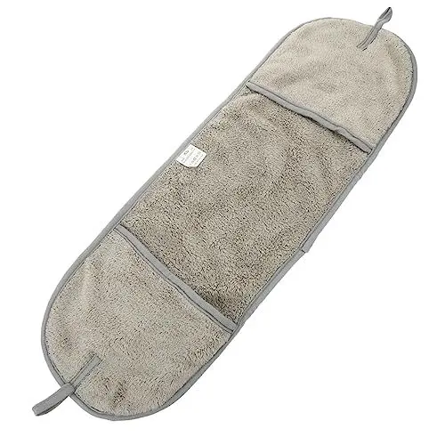 Produktbild: YARNOW 3St Hund Badetuch Welpenhandtuch saugfähige Badetücher pet Supplies schnelltrocknend Handtuch Duschhandtuch für Haustiere Haustier schnell trocknendes Handtuch Korallenvlies Grey
