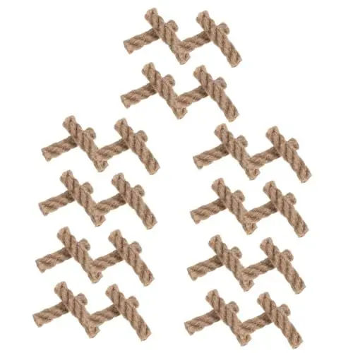 Produktbild: YARNOW 40 STK Anzündholz Feuerstarter-Tool Outdoor-Seil Kampierende Feueranzünder Camping-feuerstarter Camping Brennbare Seile Feuerseil Hanfseil Draussen Überleben