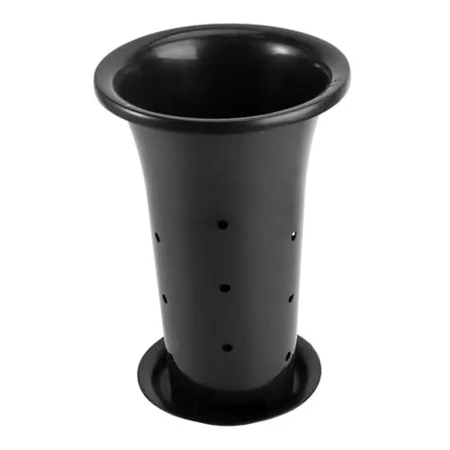 Produktbild: YARNOW Blumentopf Mit Loch Netzgewebe 4er-Pack Atmungsaktive Blumentöpfe Aus Kunststoff Mit Tabletts Gartentopf Für Pflanzen