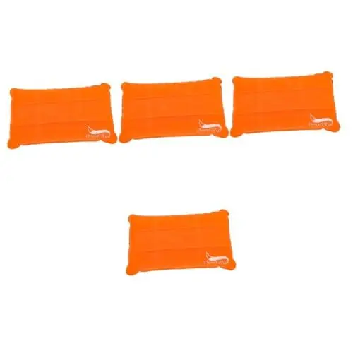 Produktbild: YARNOW 4 Stück Aufblasbares Campingkissen Campingkissen Campingkissen Outdoor Zubehör Aufblasbares Haushaltskissen Multifunktionskissen Aufblasbares Lendenkissen Outdoor