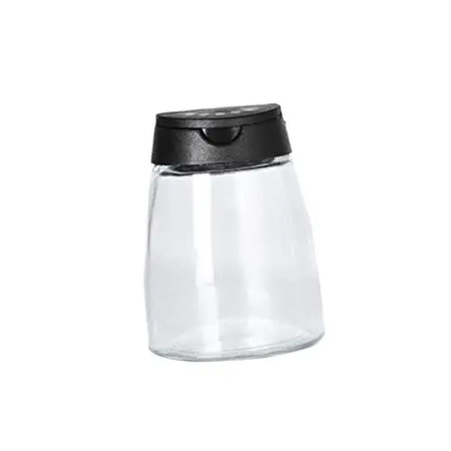 Produktbild: YARNOW 4 Stück Gewürzglasflasche Pfefferstreuer Gläser Salzflasche Gewürzbehälter Salz Flasche Plastikdosen Lagerung Krug Grill Einstellen