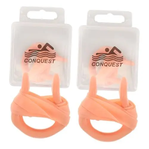 Produktbild: YARNOW 4 Stücke Nasenbluten Schwimmen Nase Clip Silikon Nase Clips Seile für Tauchen Schnorcheln